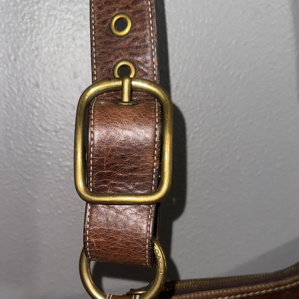 🥂VINTAGE COACH🥂 C monogram Patterned Crossbody … - image 3